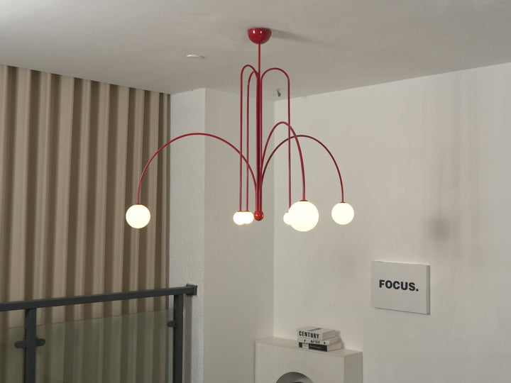 Cascade Arc Chandelier