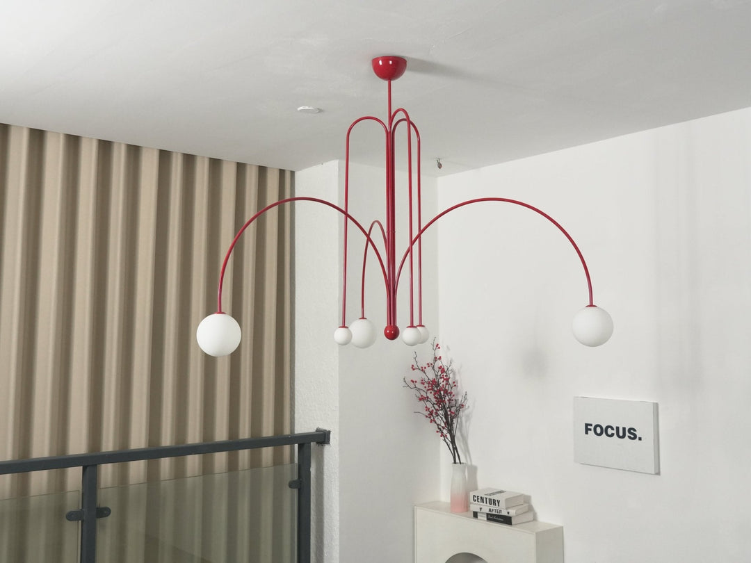Cascade Arc Chandelier