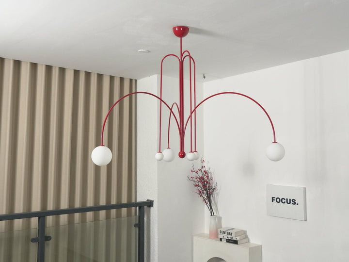 Cascade Arc Chandelier