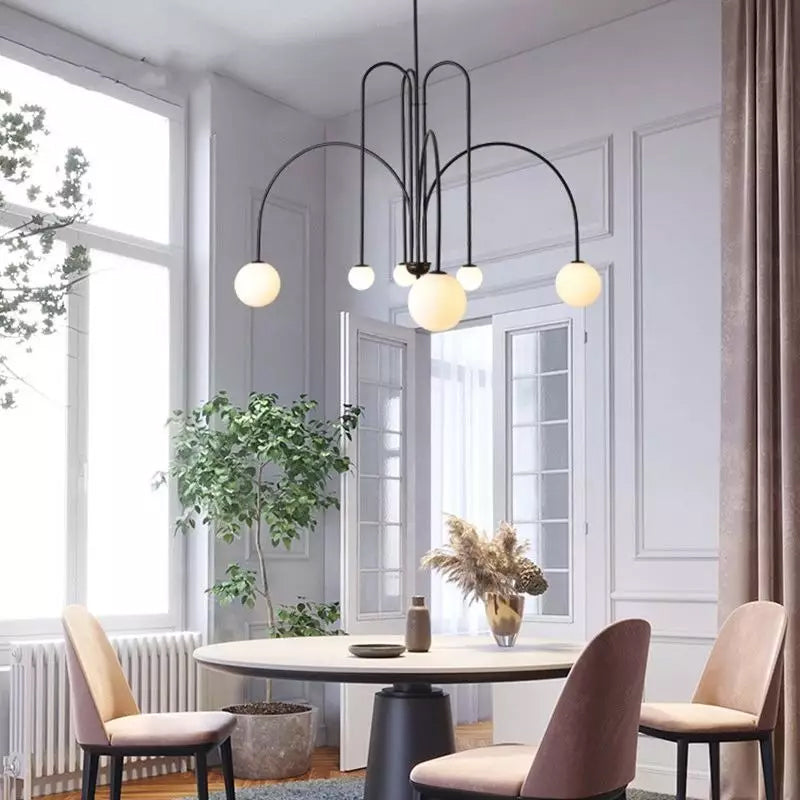 Cascade Arc Chandelier