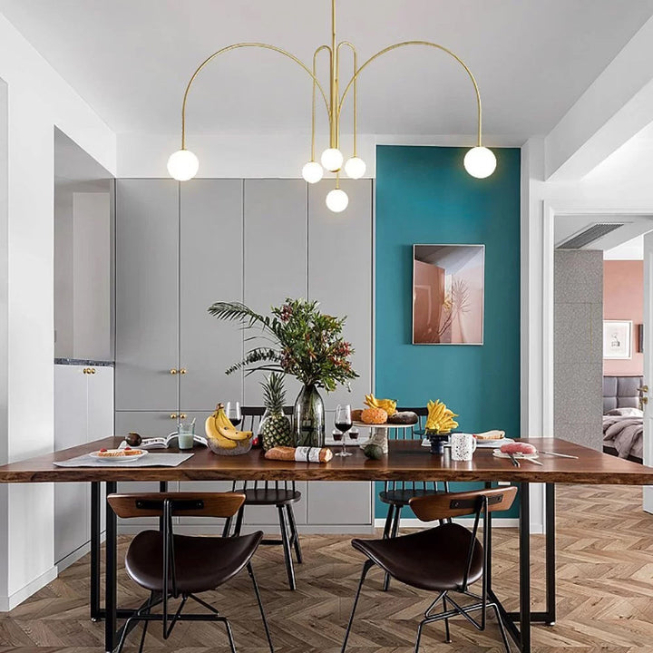 Cascade Arc Chandelier
