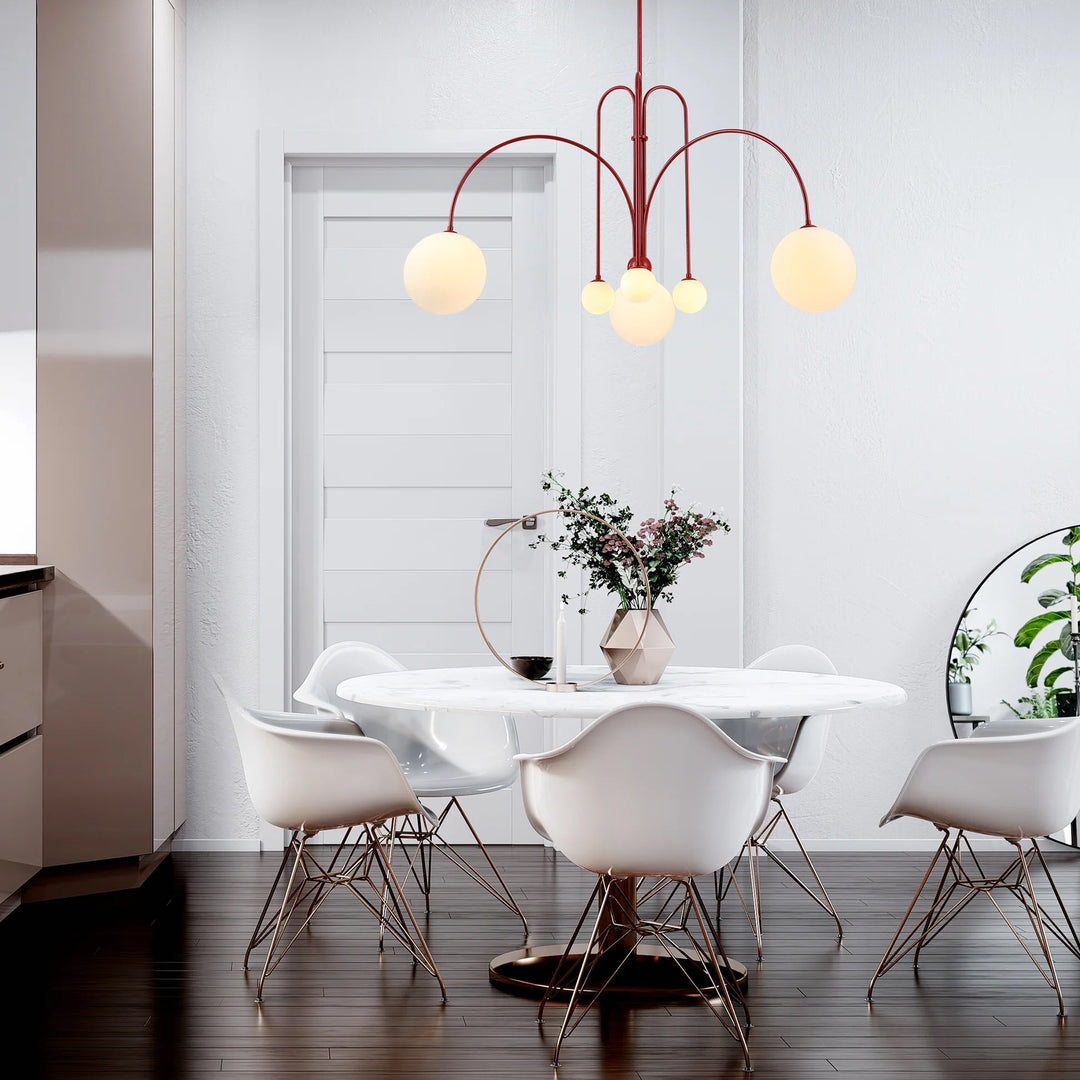 Cascade Arc Chandelier