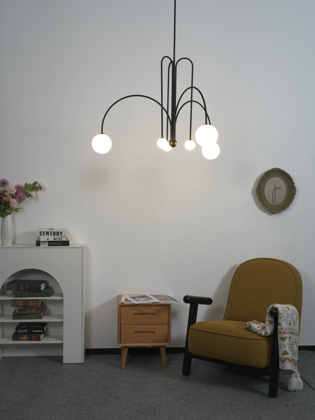 Cascade Arc Chandelier