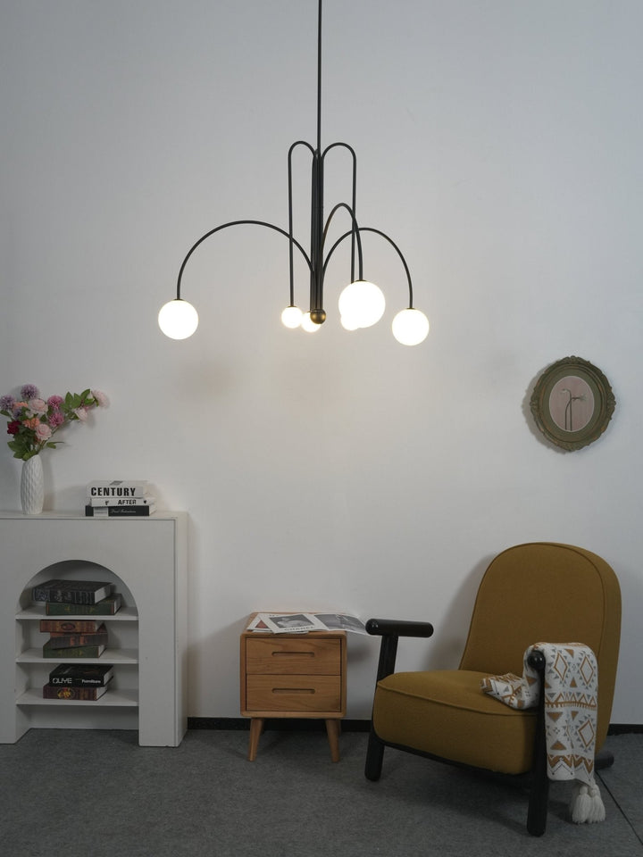 Cascade Arc Chandelier