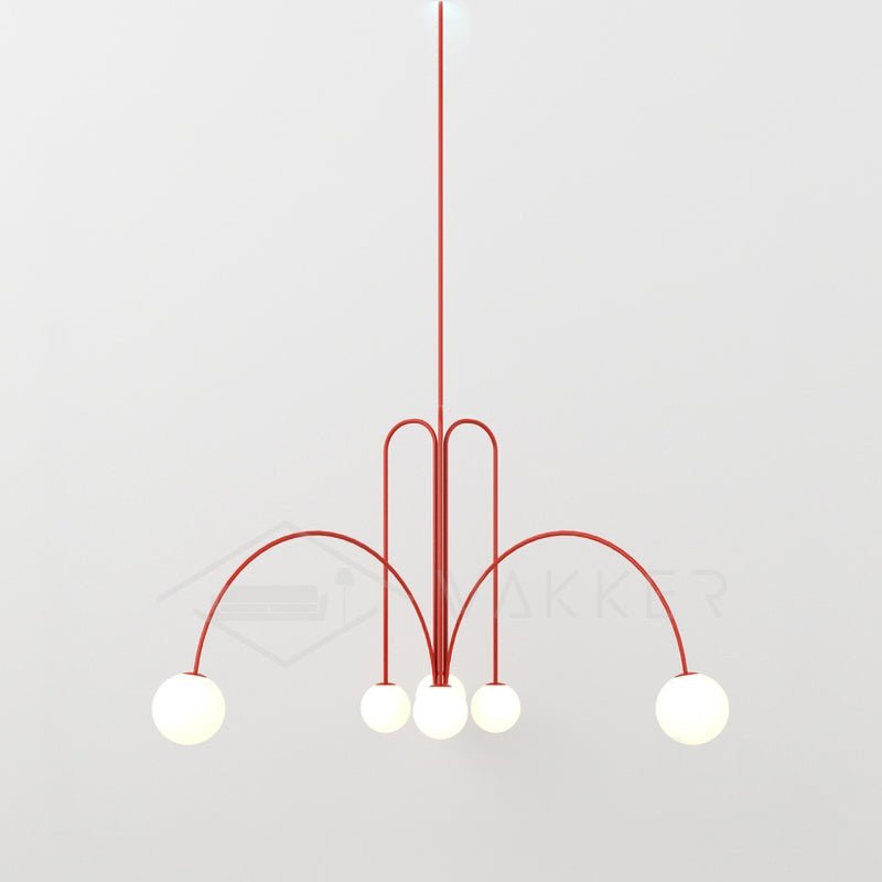 Cascade Arc Chandelier
