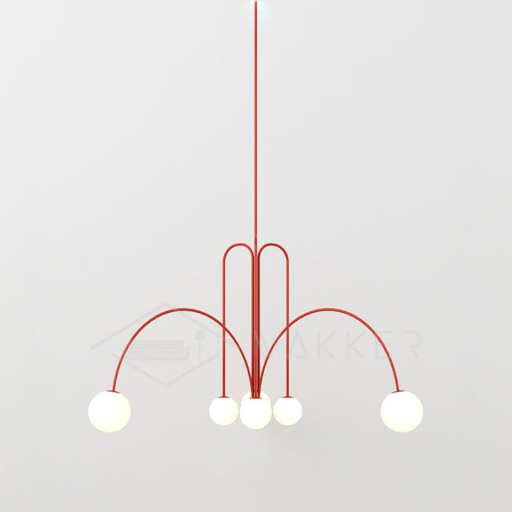 Cascade Arc Chandelier