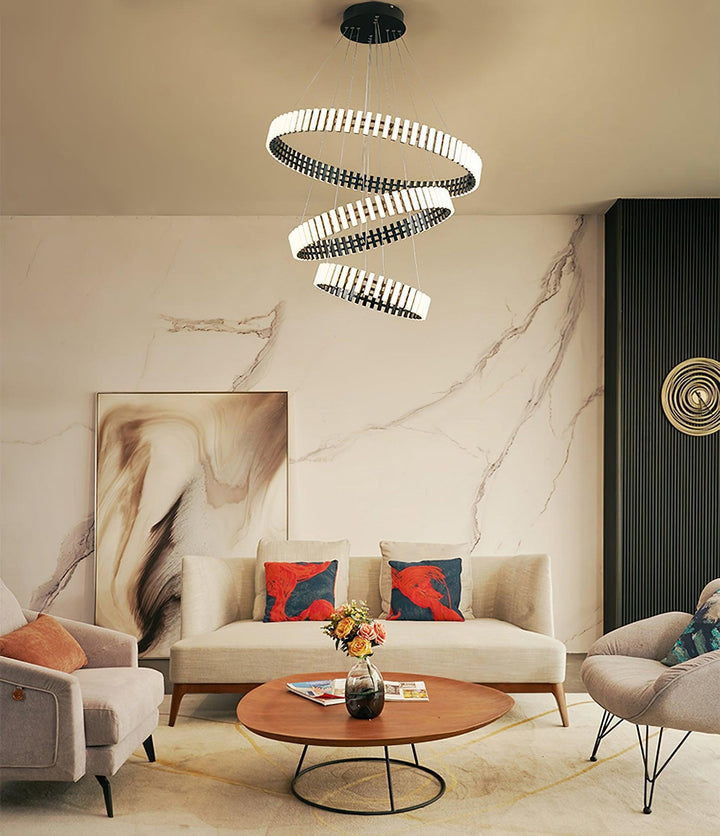 Crescent Ring Chandelier