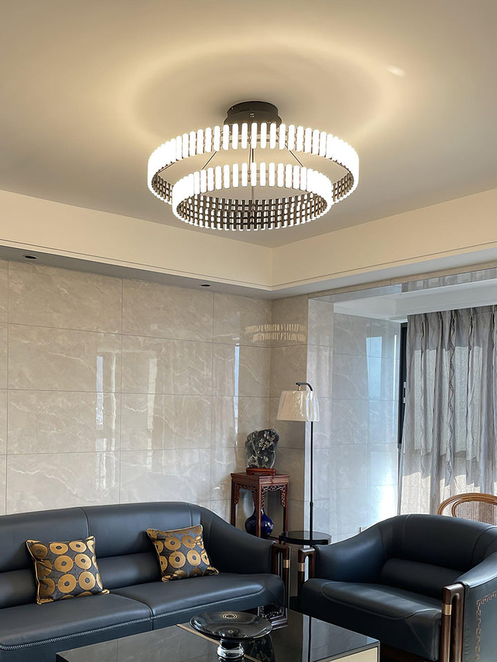 Crescent Ring Chandelier
