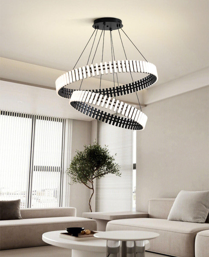 Crescent Ring Chandelier