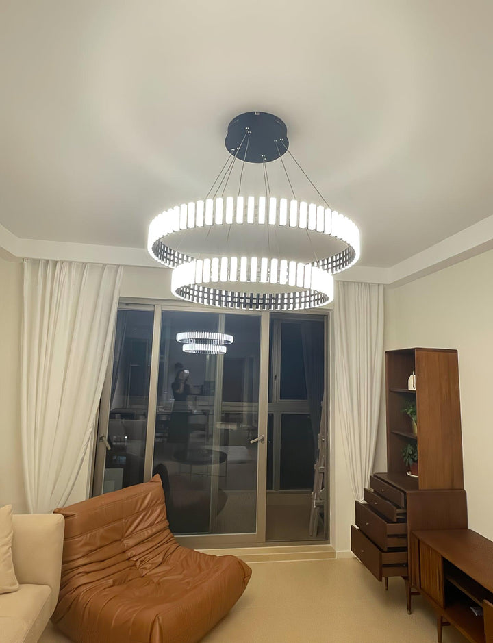Crescent Ring Chandelier