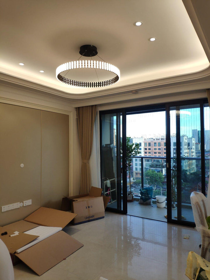 Crescent Ring Chandelier