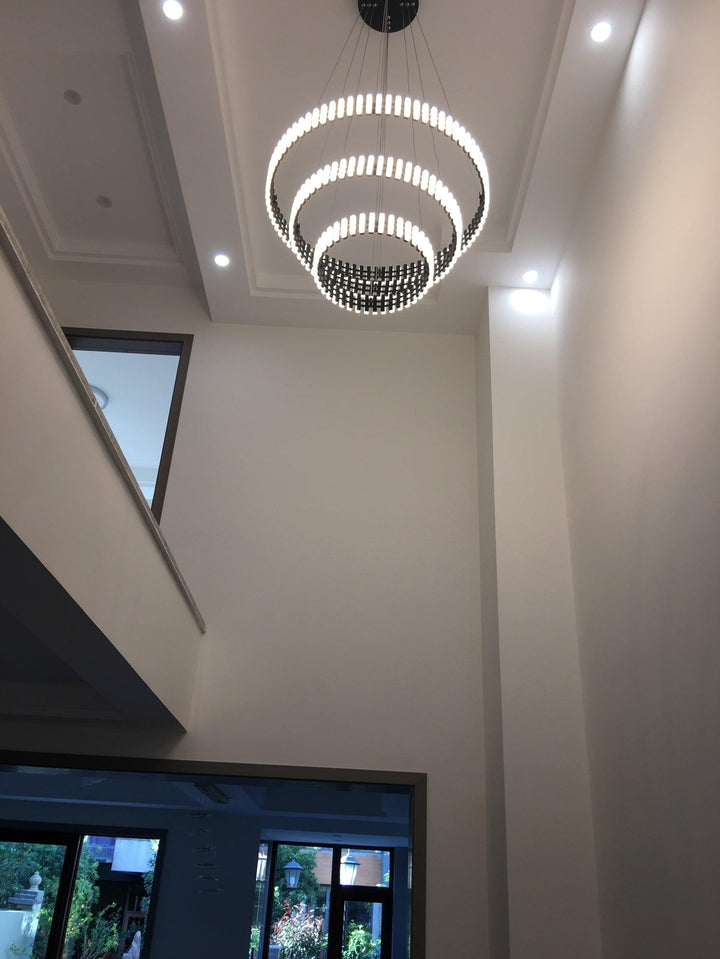 Crescent Ring Chandelier
