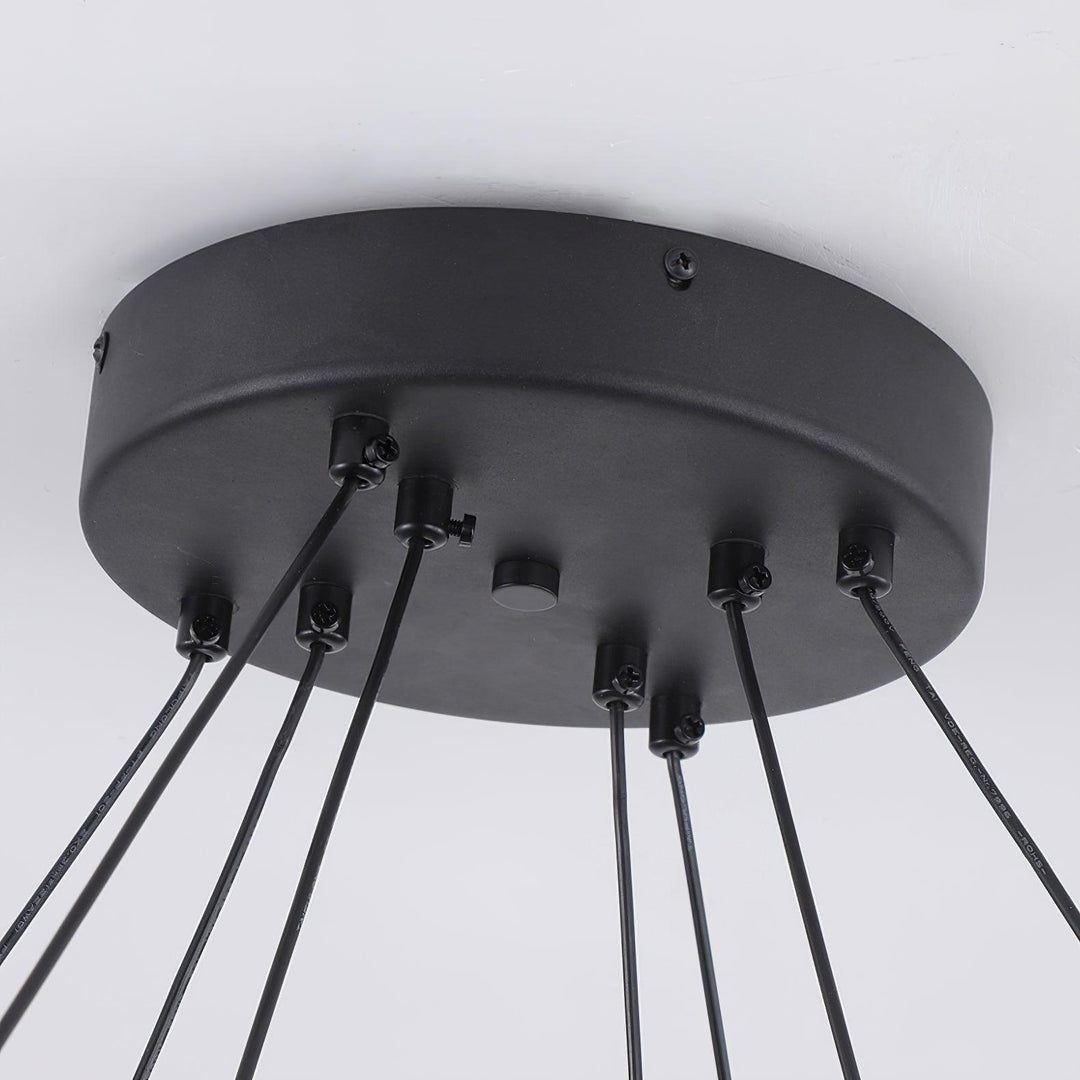 Crescent Ring Chandelier