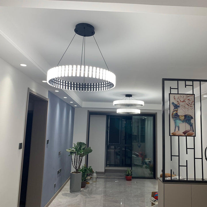 Crescent Ring Chandelier