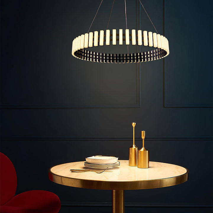 Crescent Ring Chandelier
