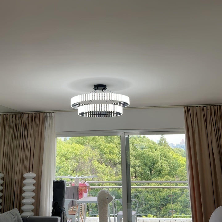 Crescent Ring Chandelier