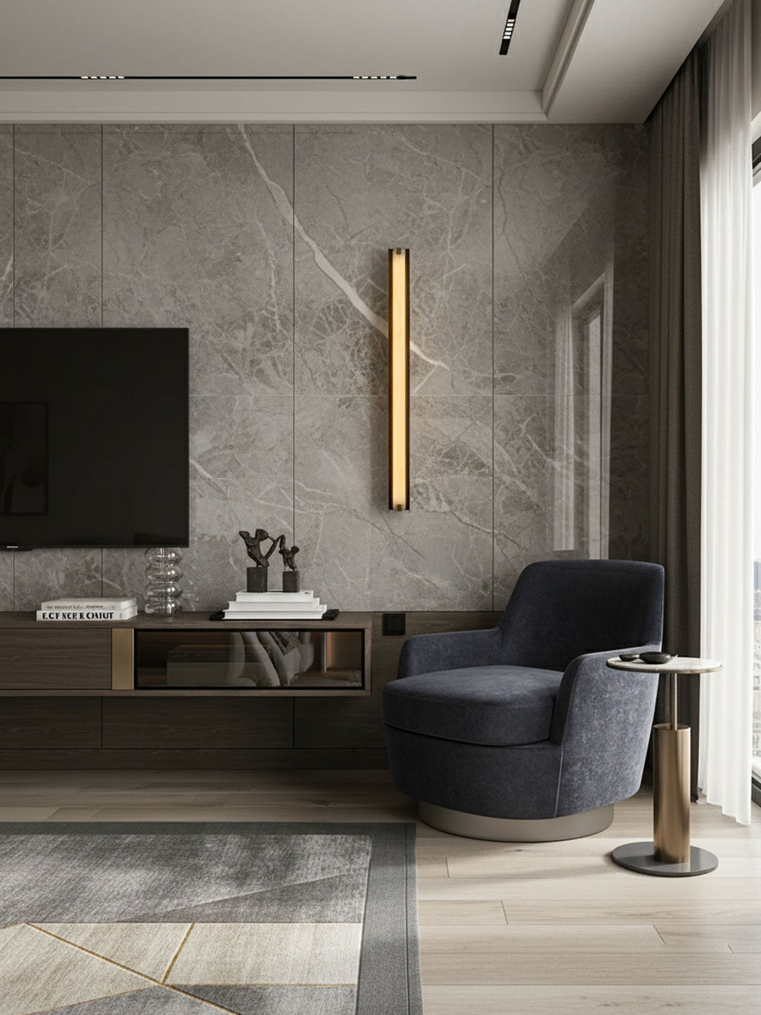 Vesper Alabaster Wall Sconce
