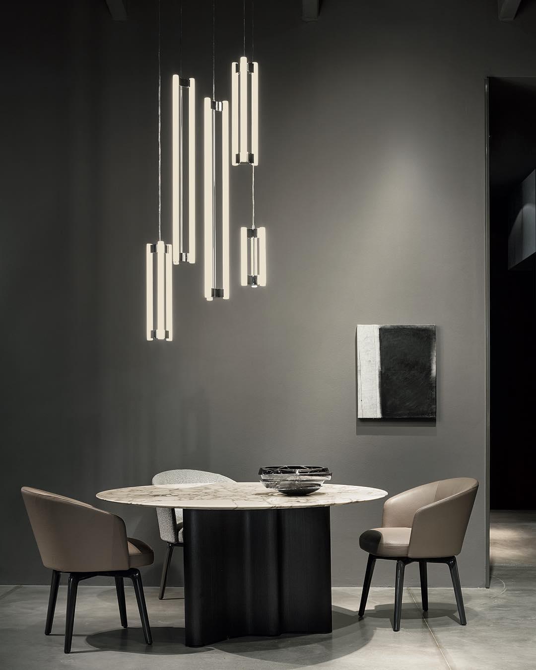 Reed Tube Pendant Light