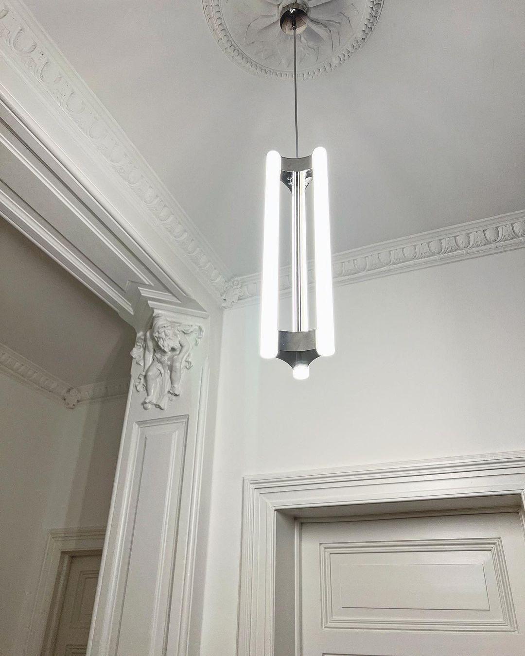 Reed Tube Pendant Light