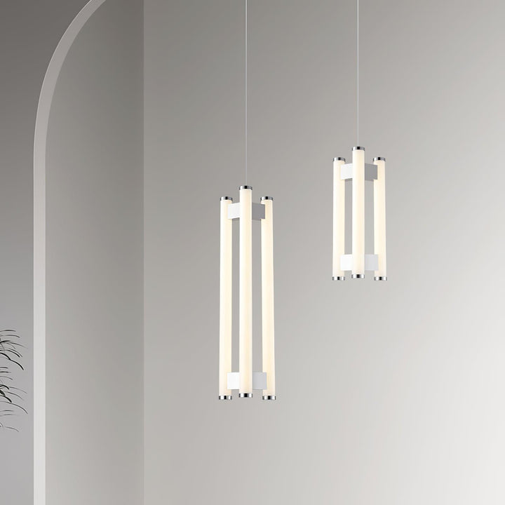 Reed Tube Pendant Light