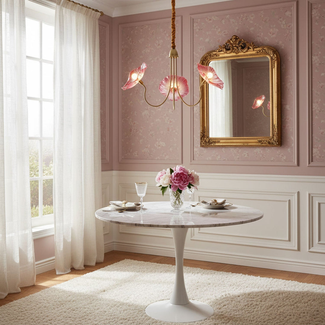 Frond Glass Chandelier