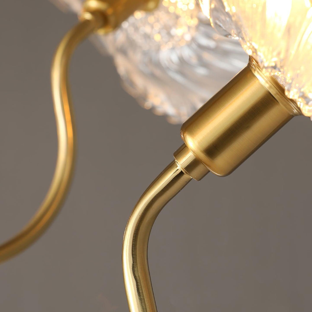 Frond Glass Chandelier
