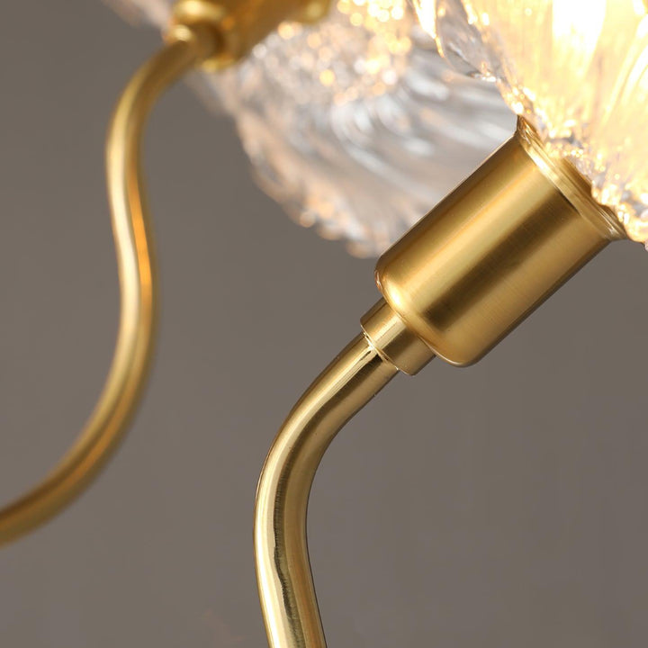 Frond Glass Chandelier