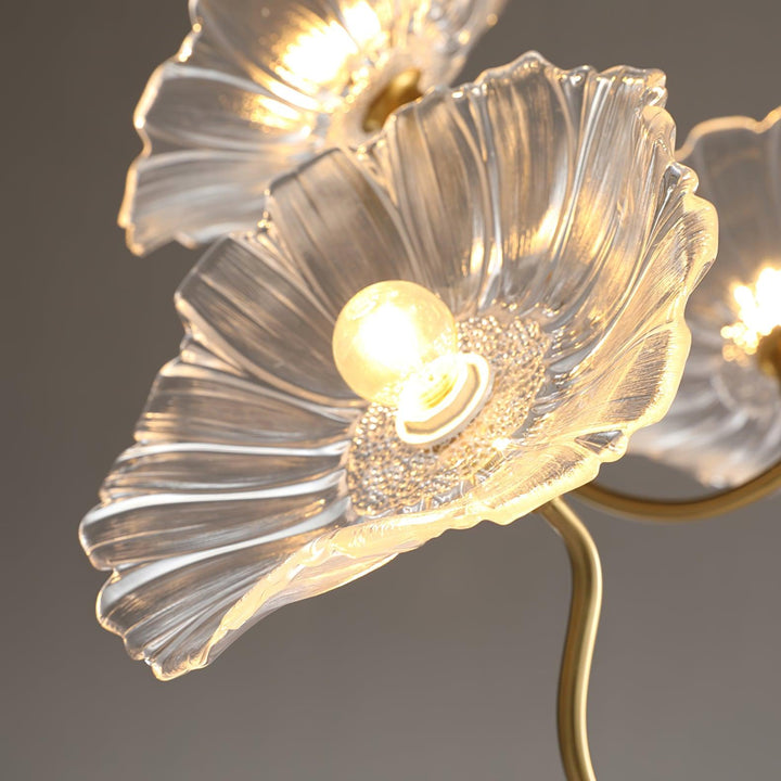Frond Glass Chandelier