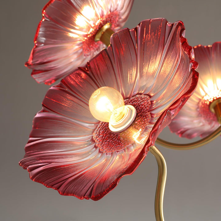 Frond Glass Chandelier