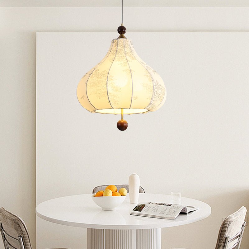 Linen Bloom Pendant Light