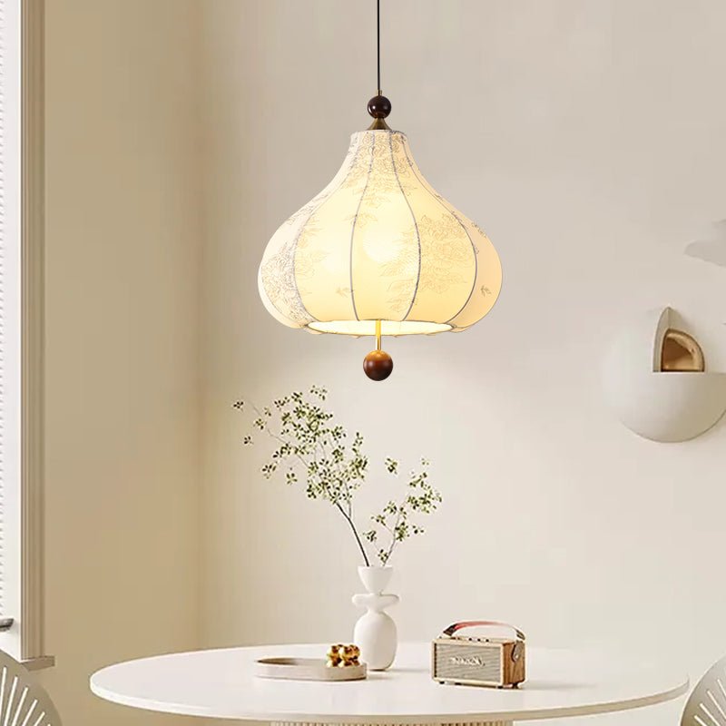 Linen Bloom Pendant Light