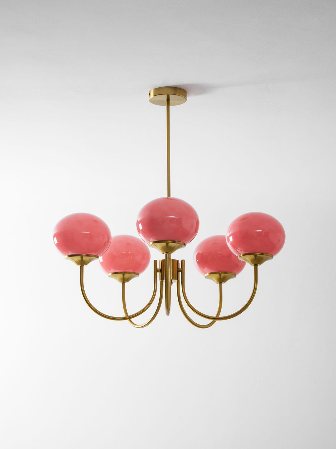 Blush Globe Chandelier