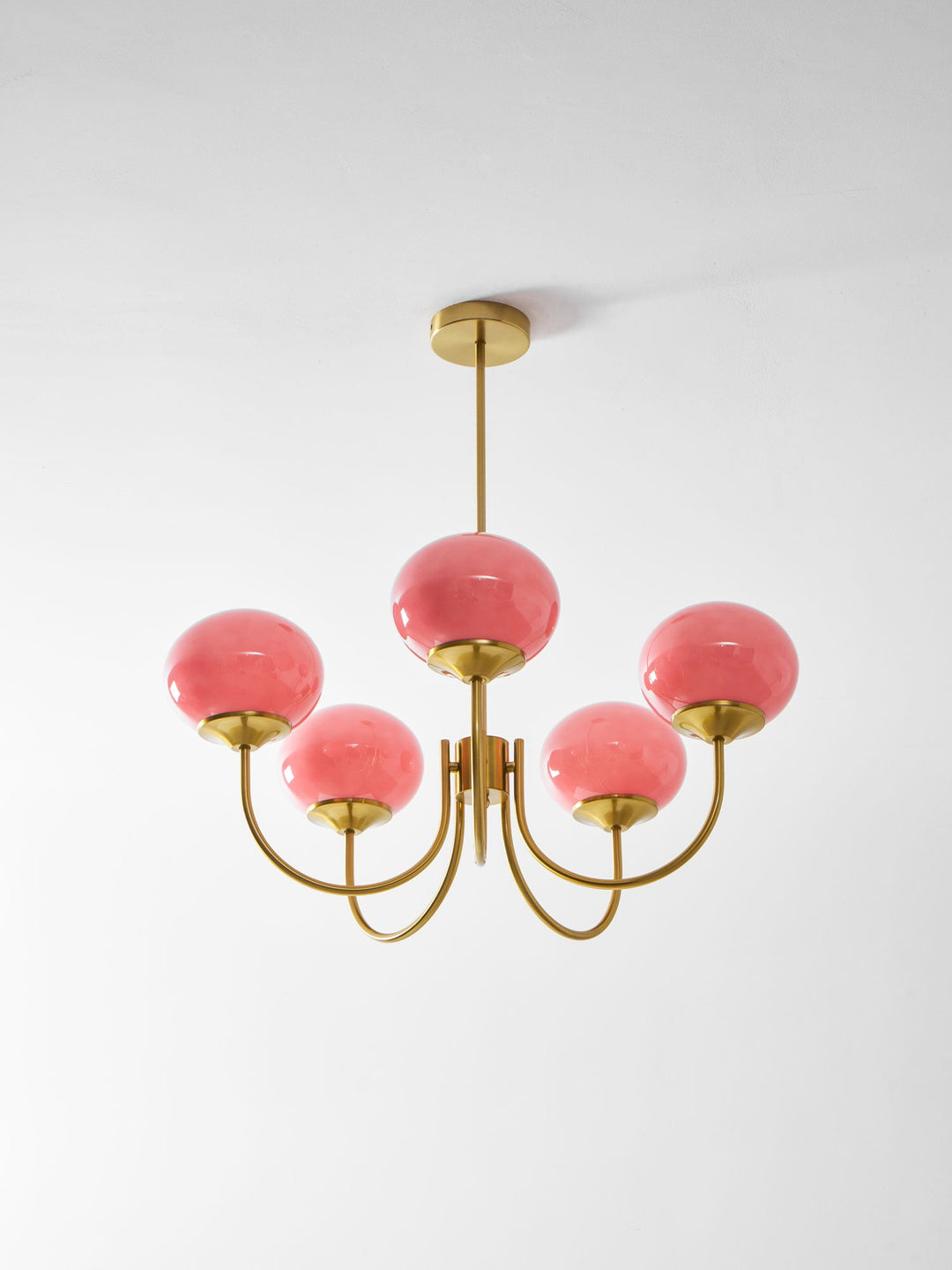 Blush Globe Chandelier