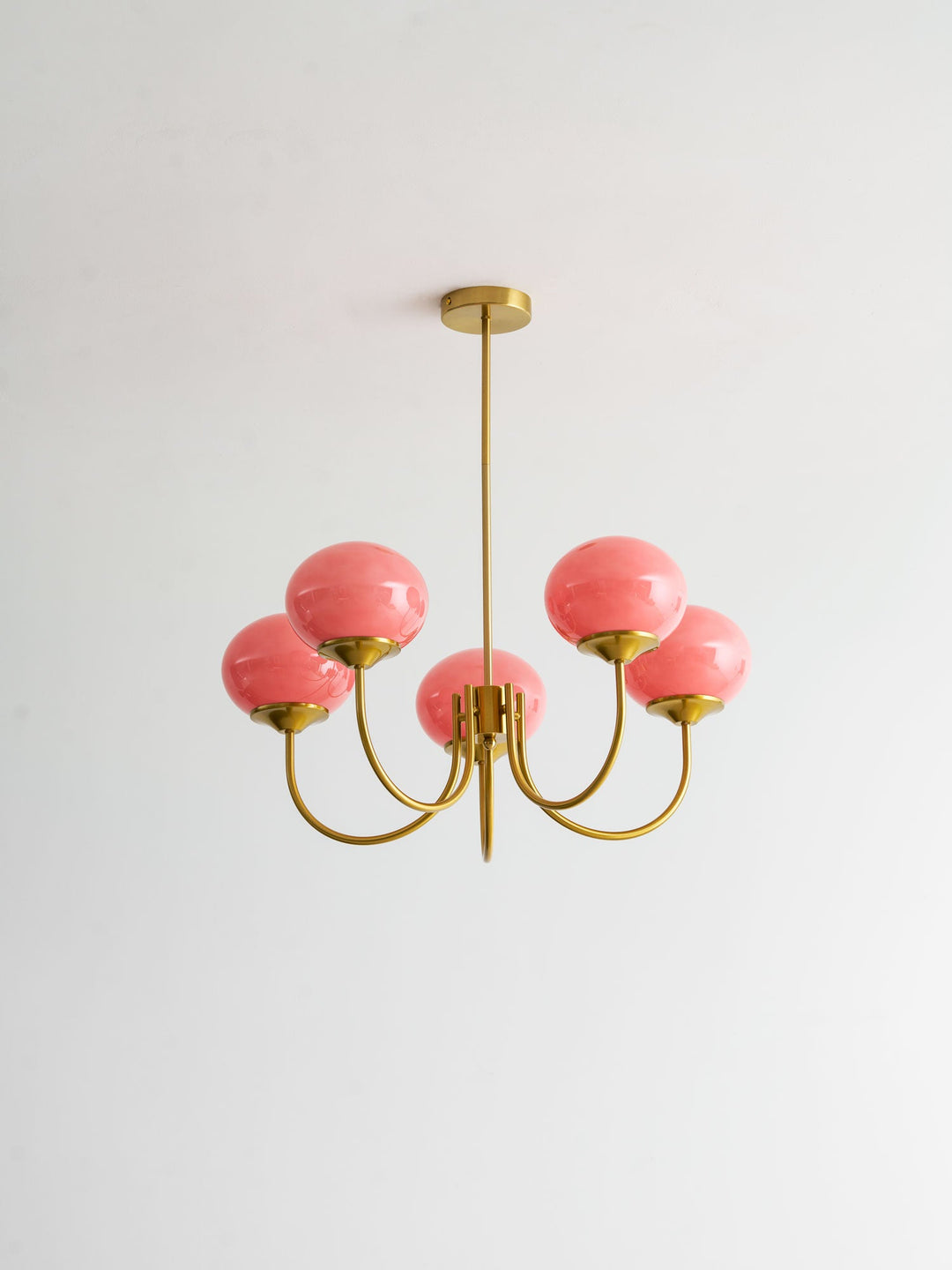 Blush Globe Chandelier