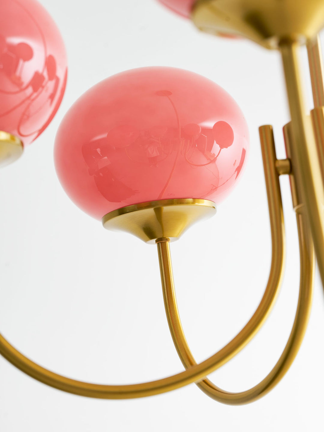 Blush Globe Chandelier