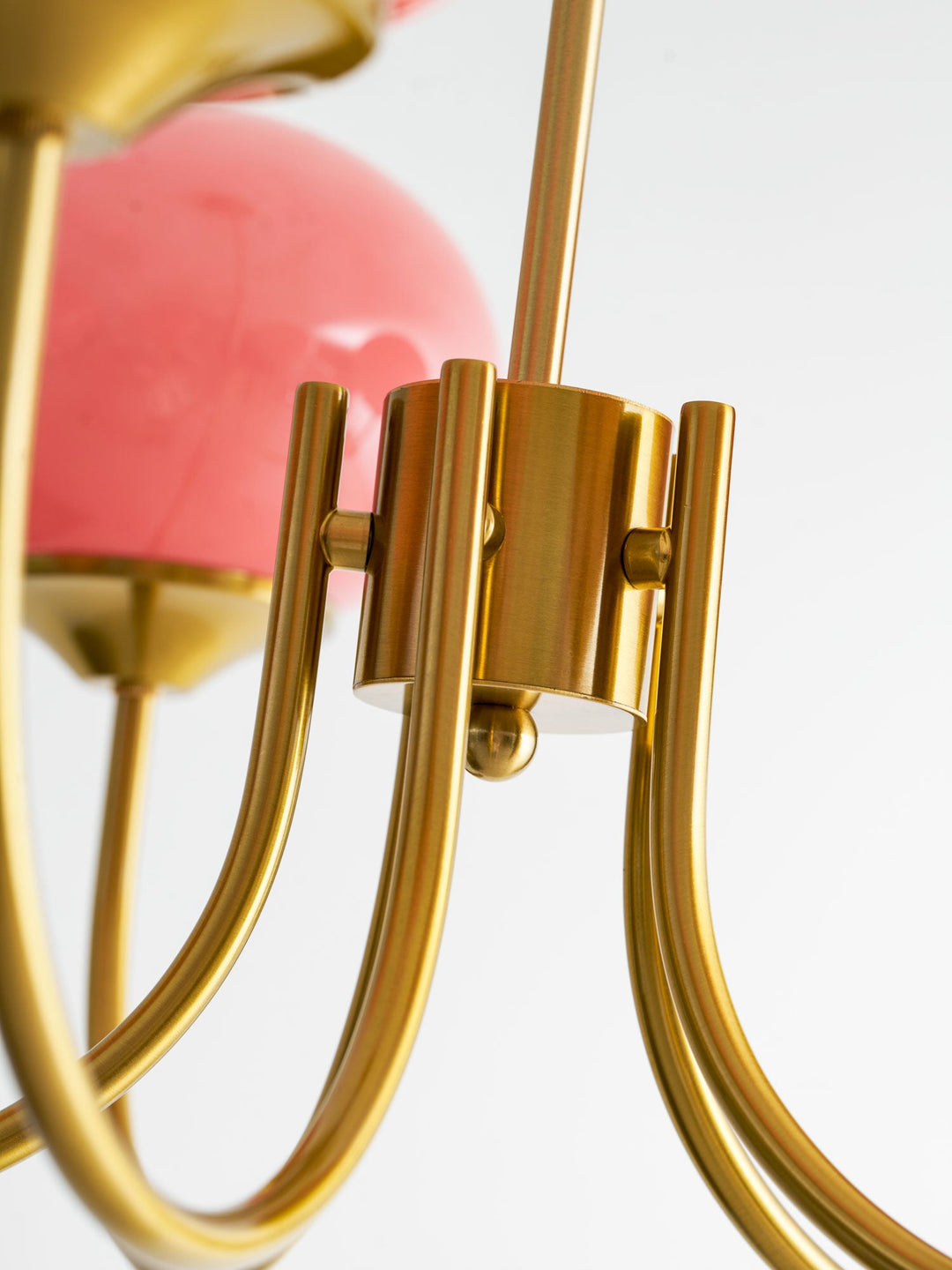 Blush Globe Chandelier