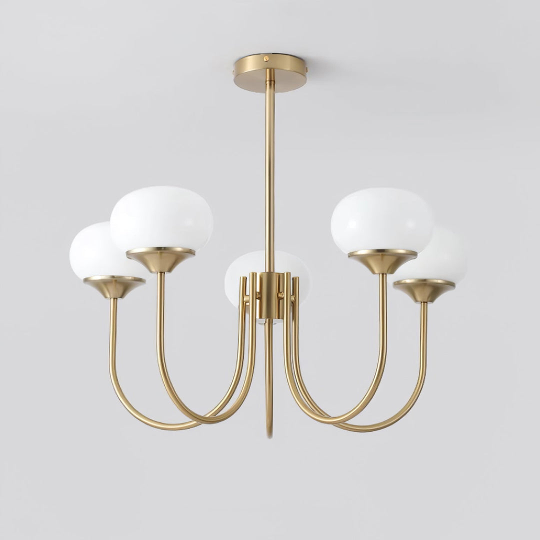 Blush Globe Chandelier