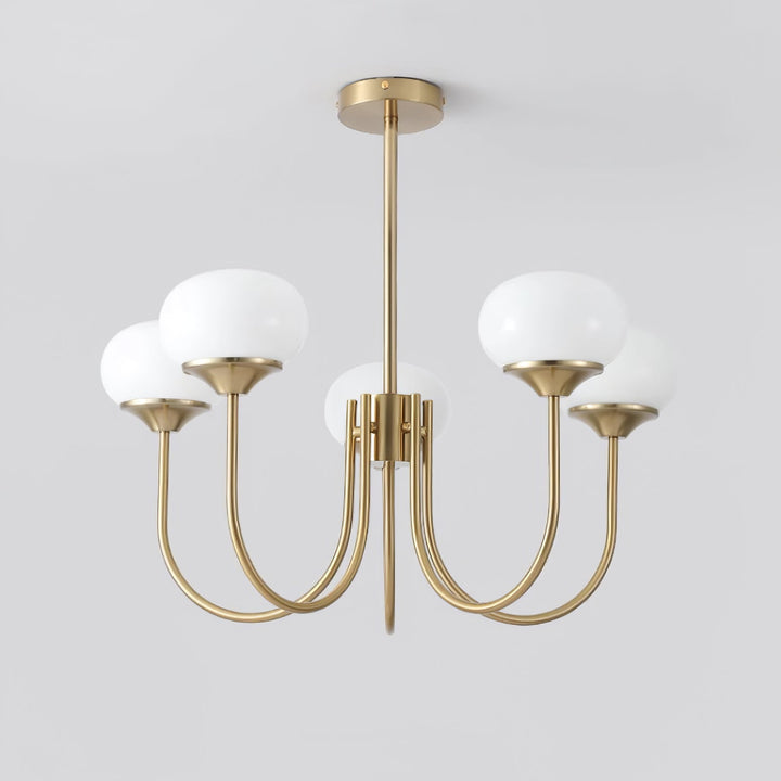 Blush Globe Chandelier