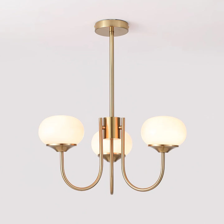Blush Globe Chandelier