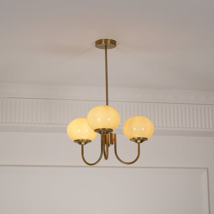Blush Globe Chandelier