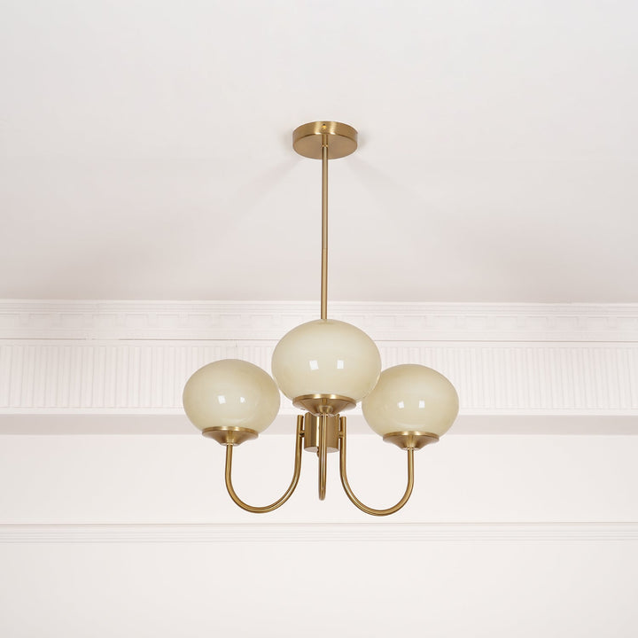 Blush Globe Chandelier