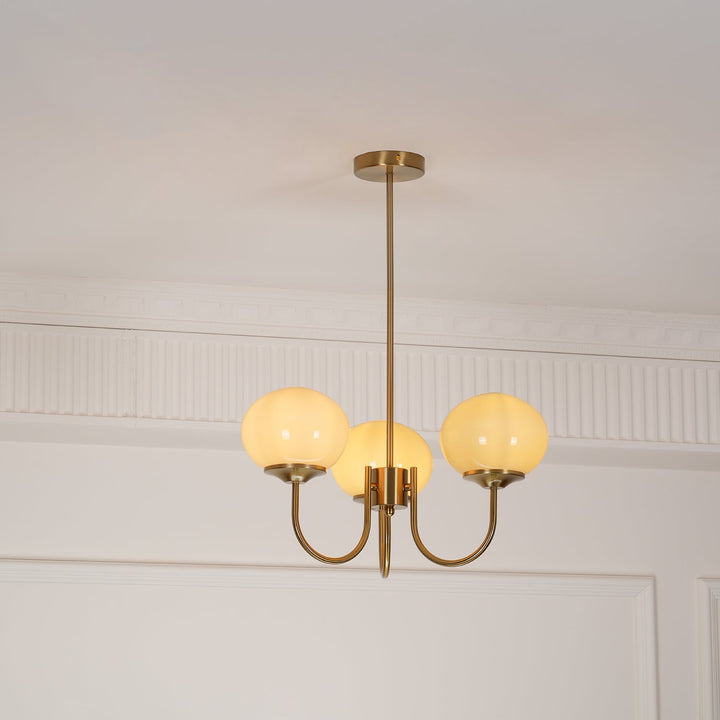Blush Globe Chandelier