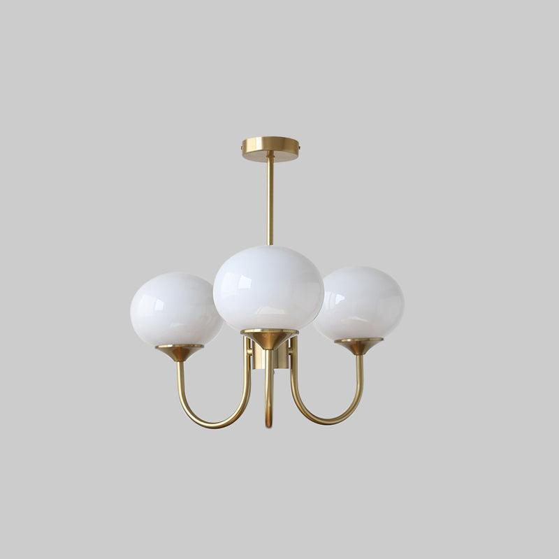 Blush Globe Chandelier