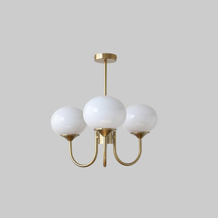 Blush Globe Chandelier