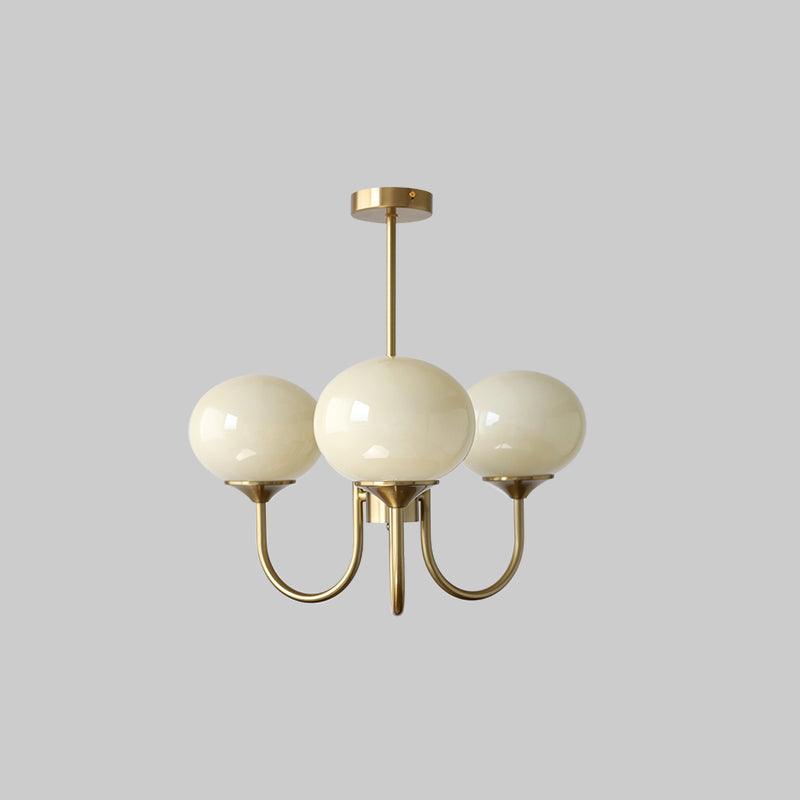 Blush Globe Chandelier