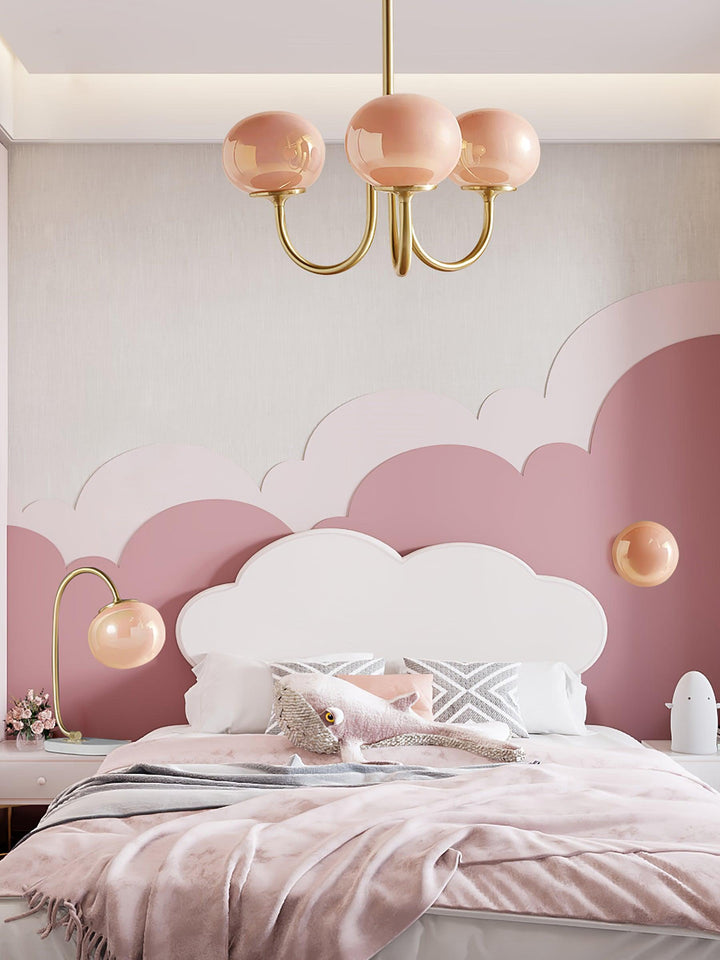 Blush Globe Chandelier