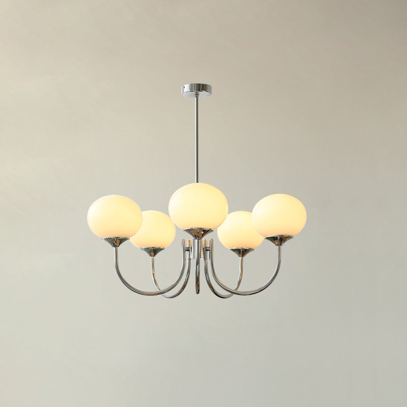 Blush Globe Chandelier