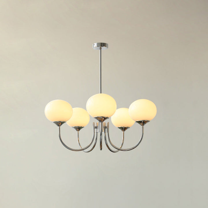 Blush Globe Chandelier