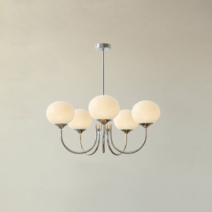 Blush Globe Chandelier
