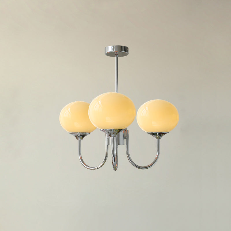 Blush Globe Chandelier